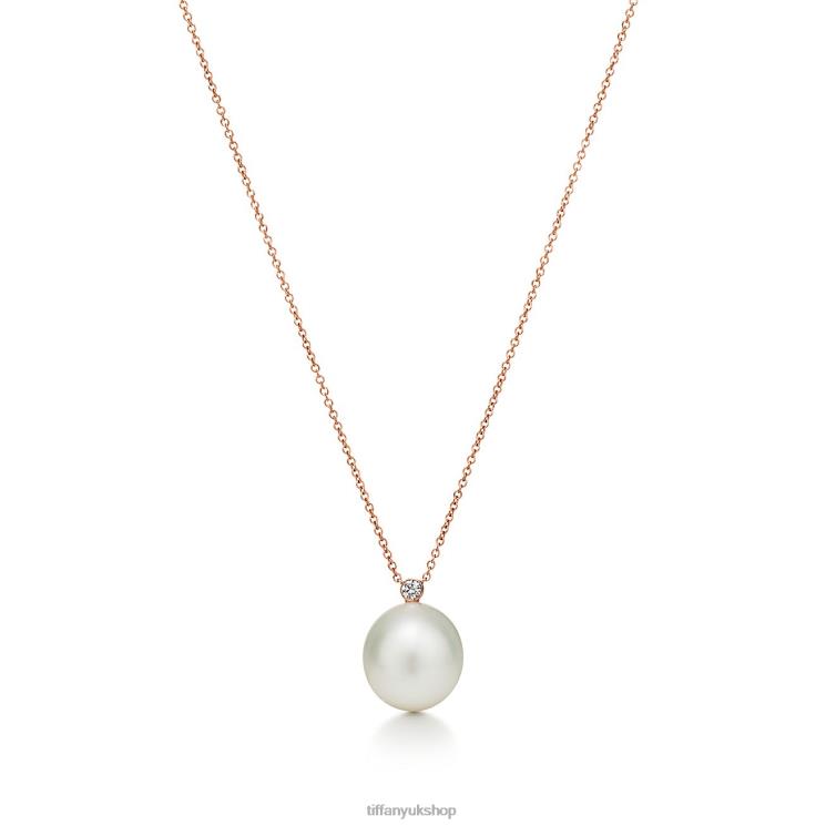 Unisex Tiffany Pearl Pendant Jewelry 88T0X48