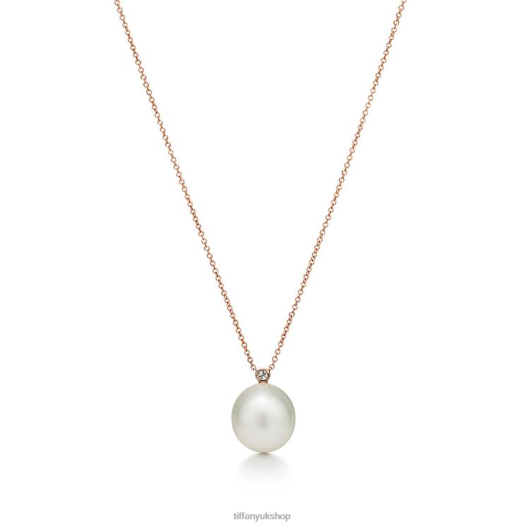 Unisex Tiffany Pearl Pendant Jewelry 88T0X48