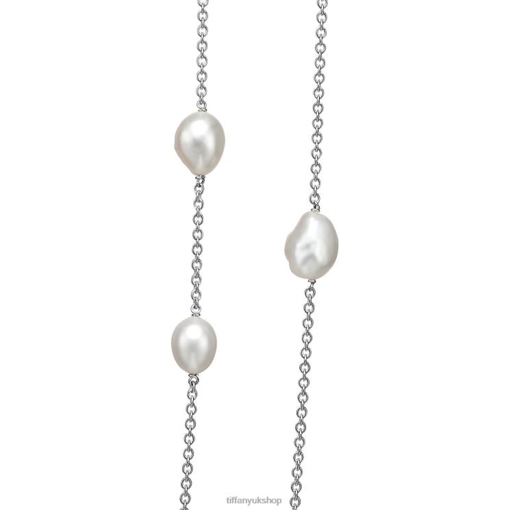 Unisex Tiffany Pearls by the Yard Sprinkle Necklace Jewelry 88T0X146