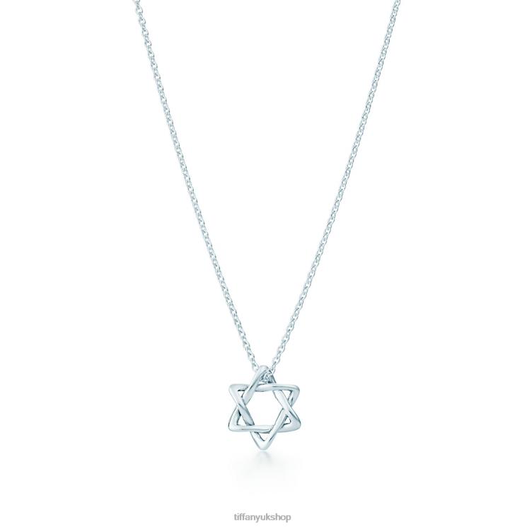 Unisex Tiffany Star of David Pendant Jewelry 88T0X455