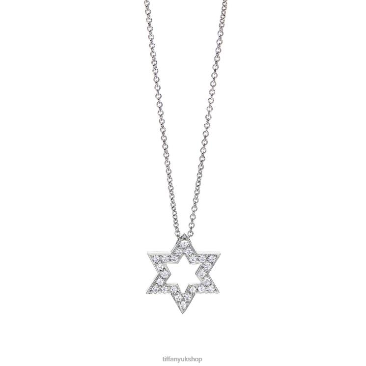 Unisex Tiffany Star of David Pendant Jewelry 88T0X580