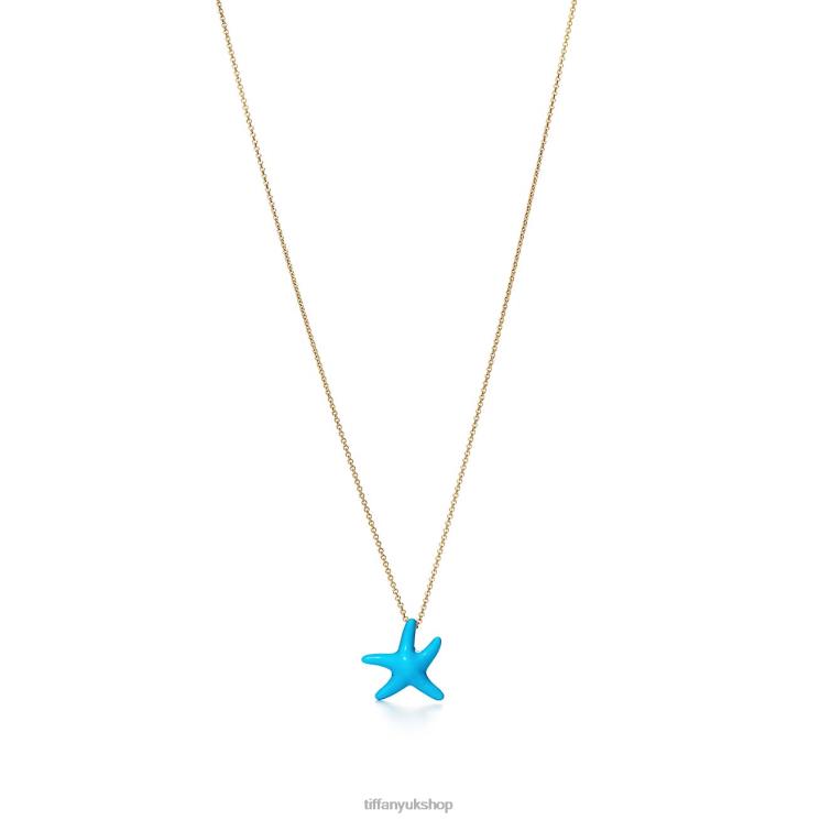 Unisex Tiffany Starfish Pendant Jewelry 88T0X513