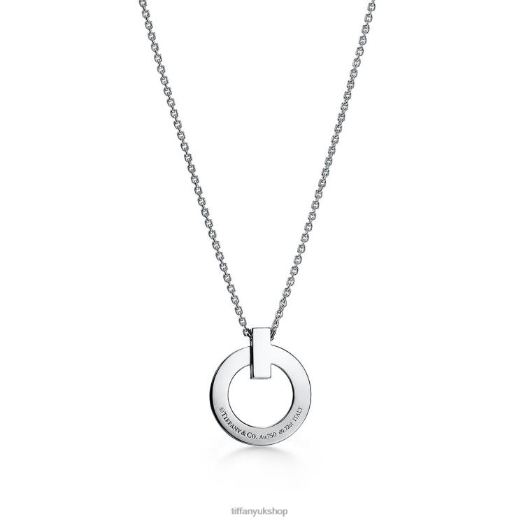 Unisex Tiffany T1 Circle Pendant Jewelry 88T0X4