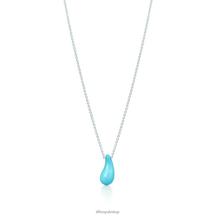 Unisex Tiffany Teardrop Pendant Jewelry 88T0X656