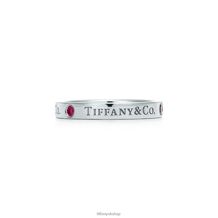 Unisex Tiffany Band Ring Jewelry 88T0X1575