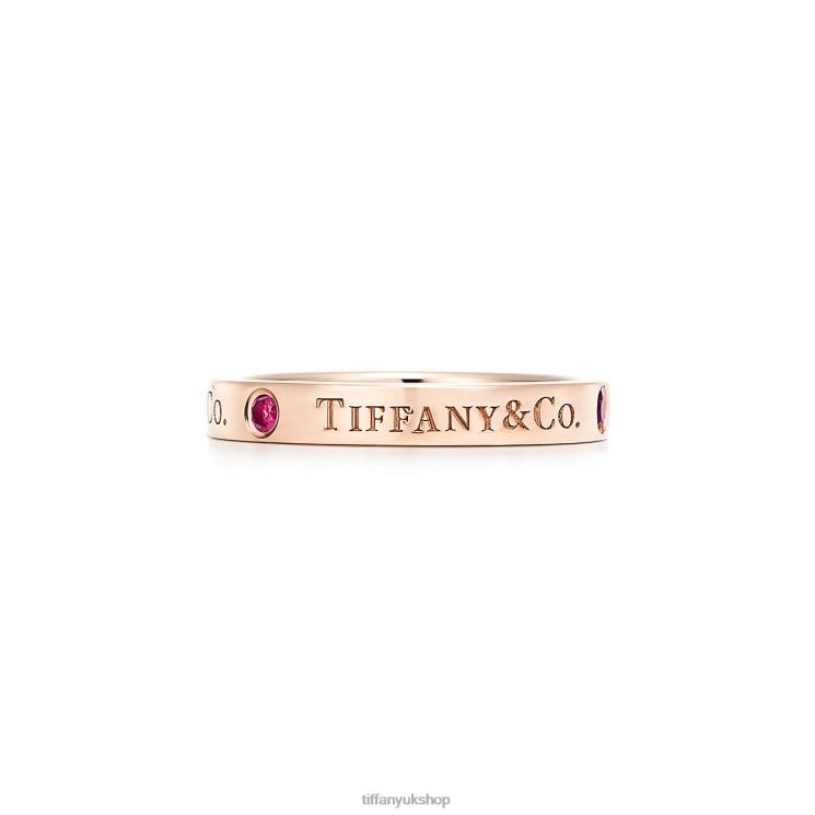 Unisex Tiffany Band Ring Jewelry 88T0X1772