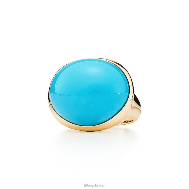 Unisex Tiffany Cabochon Ring Jewelry 88T0X1599