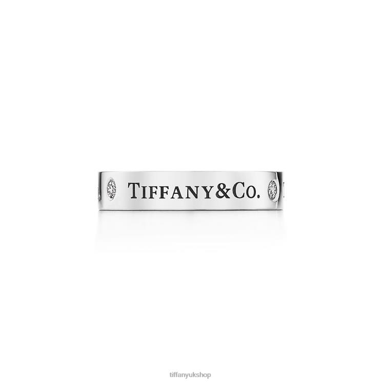 Unisex Tiffany & Co. Band Ring Jewelry 88T0X1574