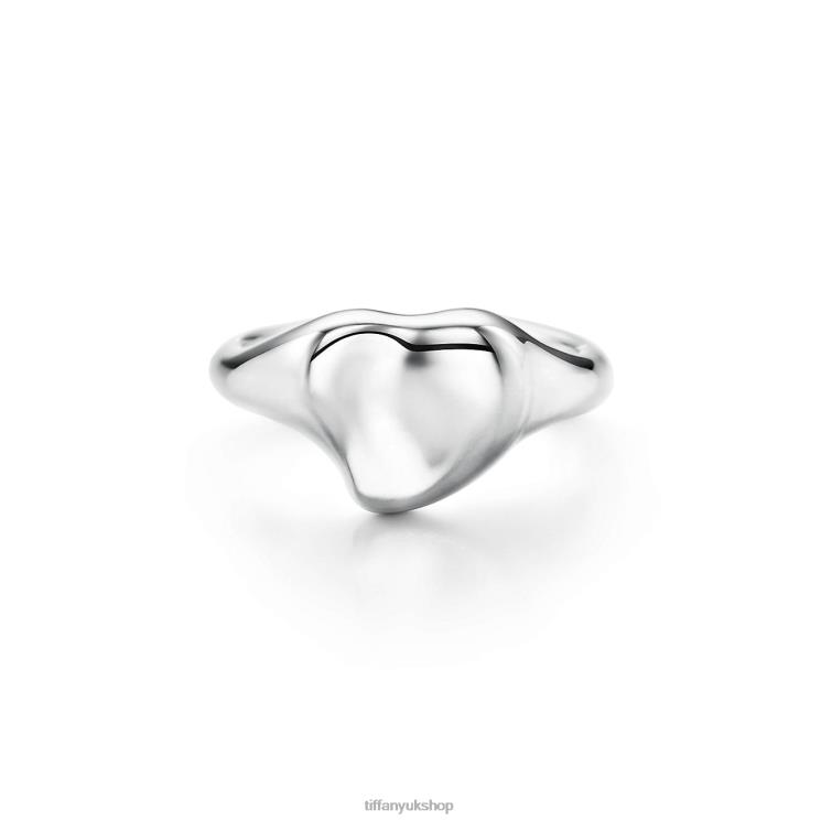 Unisex Tiffany Full Heart Ring Jewelry 88T0X1760