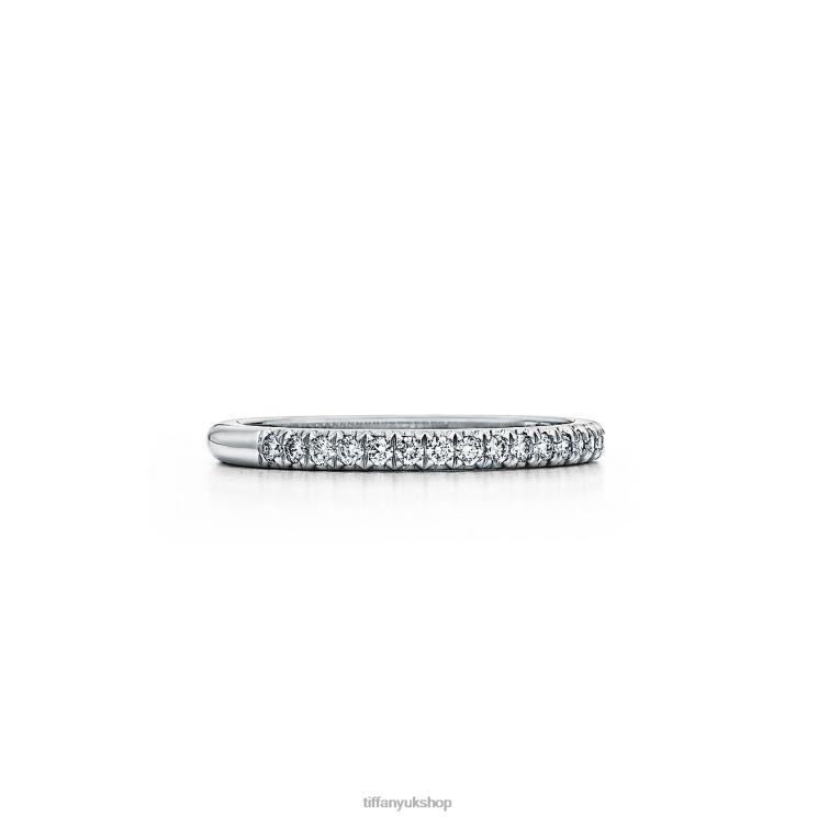 Unisex Tiffany Half Eternity Ring Jewelry 88T0X1839