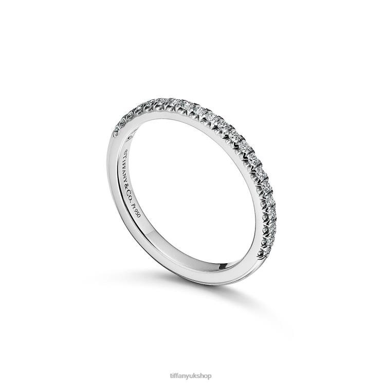 Unisex Tiffany Half Eternity Ring Jewelry 88T0X1839