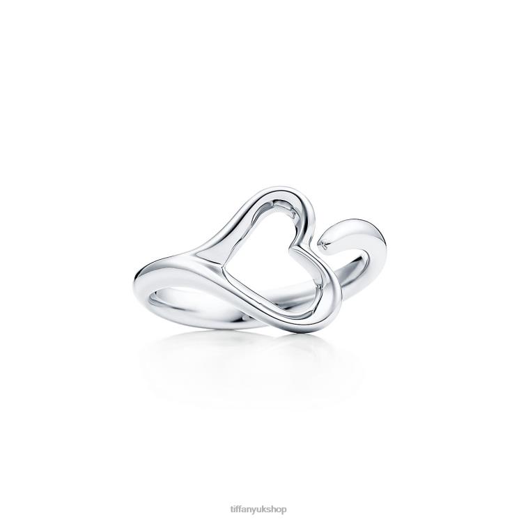 Unisex Tiffany Open Heart Ring Jewelry 88T0X1501