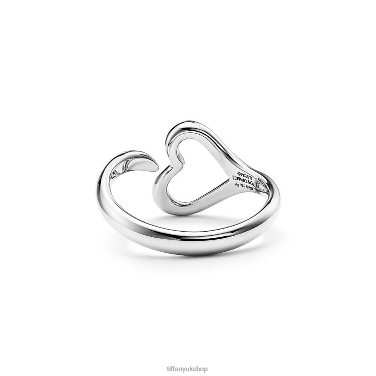 Unisex Tiffany Open Heart Ring Jewelry 88T0X1820