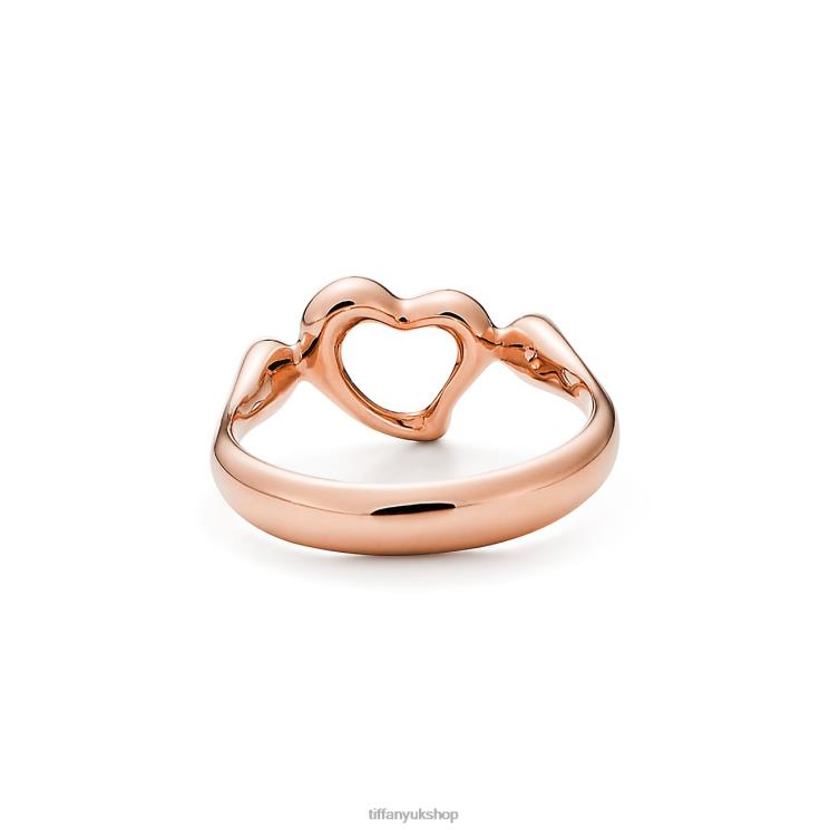 Unisex Tiffany Open Heart Ring Jewelry 88T0X1899