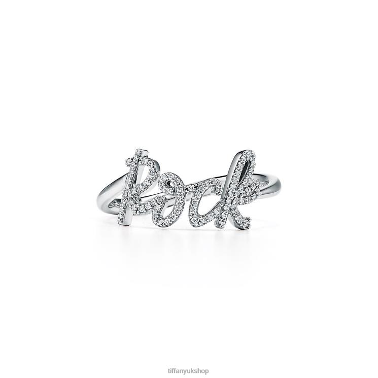 Unisex Tiffany Rock Ring Jewelry 88T0X1698