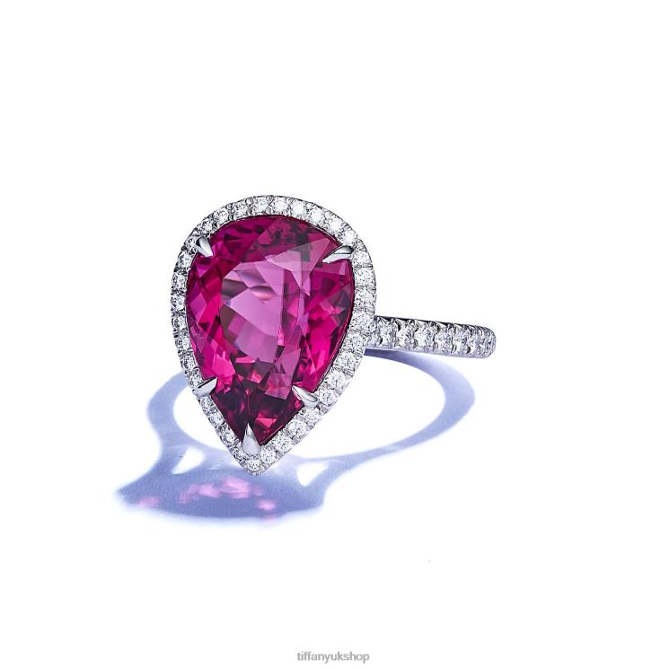 Unisex Tiffany Rubellite Ring Jewelry 88T0X1688