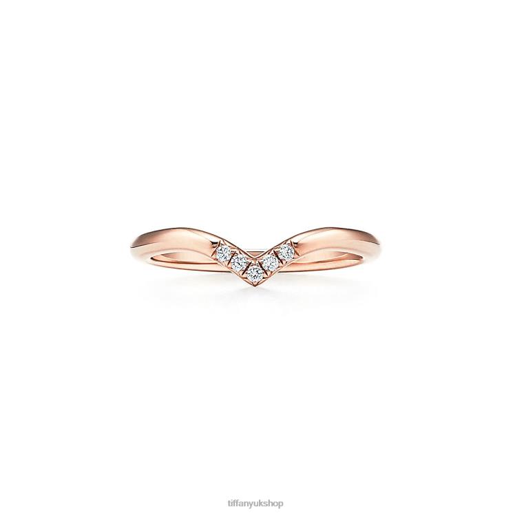 Unisex Tiffany V Ring Jewelry 88T0X1564