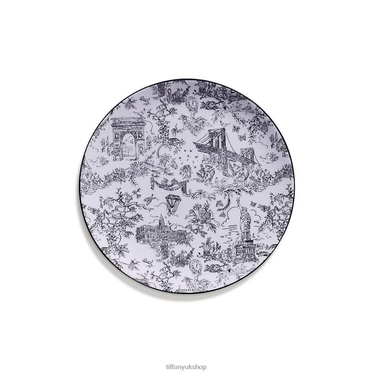 Unisex Tiffany Dessert Plate Home Decor 88T0X2020